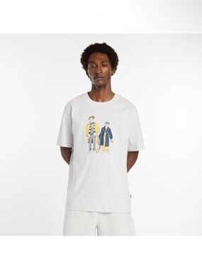 New Balance Never Age Graphic T-shirt Gray Heather Size Small NWT